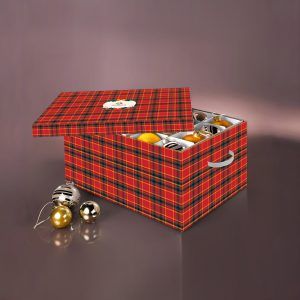 Коробка-органайзер для новорічних (різдвяних) прикрас